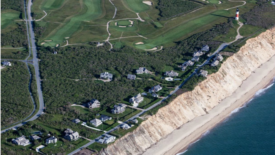 Nantucket's bluffs and beaches are crumbling in the face of storms and